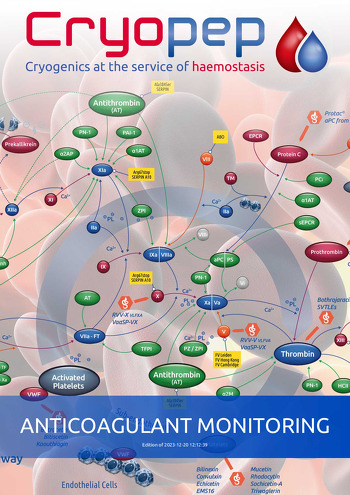 Cryopep ANTICOAGULANT MONITORING